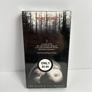 The Blair Witch Project VHS 1999 Brand New Sealed Artisan Horror Movie